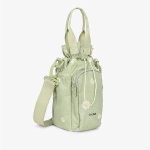 Calpak Water Bottle Holder in Daisy Print NWT